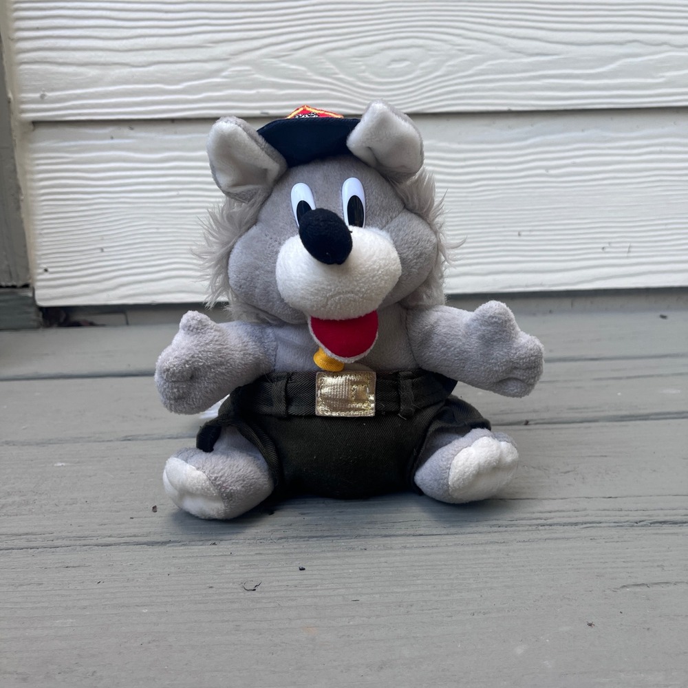 Kellytoy Boy Scouts of America Wolf Scout Plush Kids OS Grey Excellent Mascot